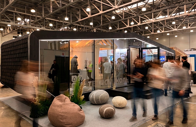 ТЕХНОНИКОЛЬ отправил дом-модуль ТН АТОММ на выставку