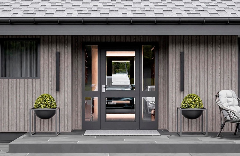 Вертикальная отделка фасадов сайдингом своими руками