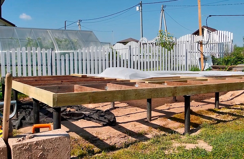 Фундаменты для дачных построек своими руками